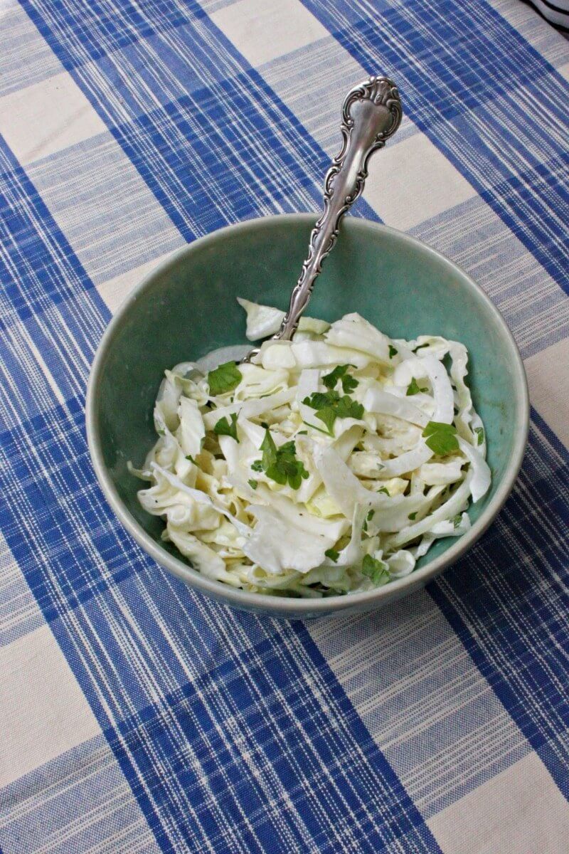 Spicy Cookout Coleslaw