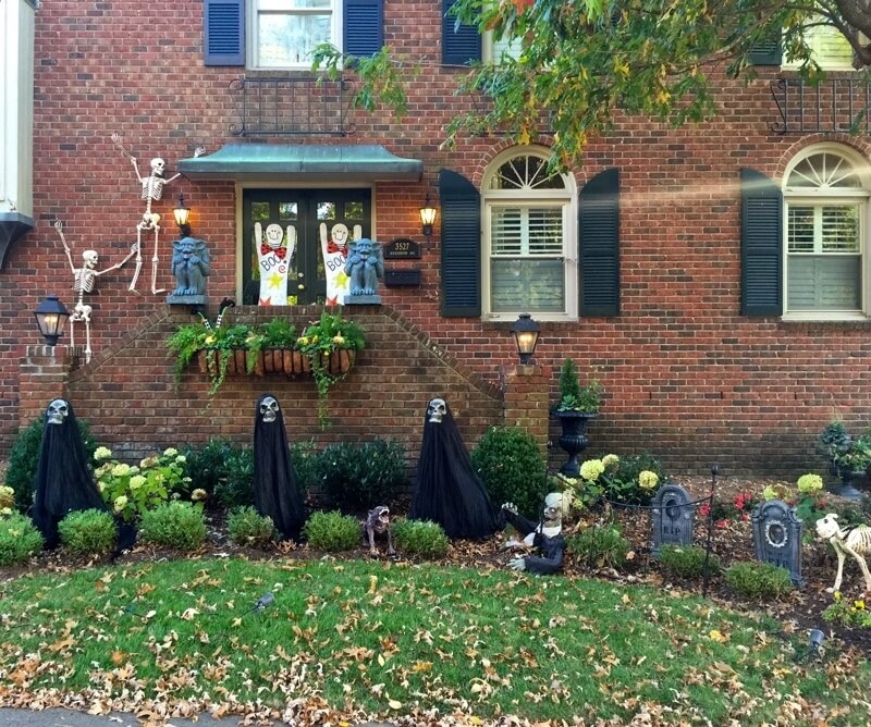 Are These the BEST Halloween Yards in Nashville?