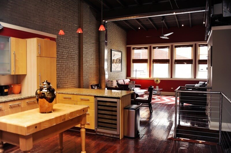 Exposed Brick, 15-Foot Ceilings Not Your Typical Bachelor Pad