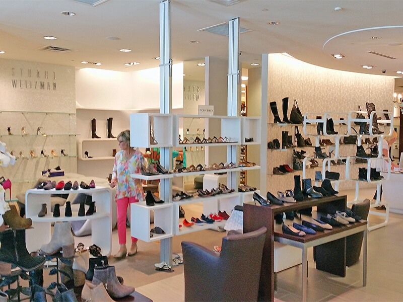 Inside the Gus Mayer Shoe Department
