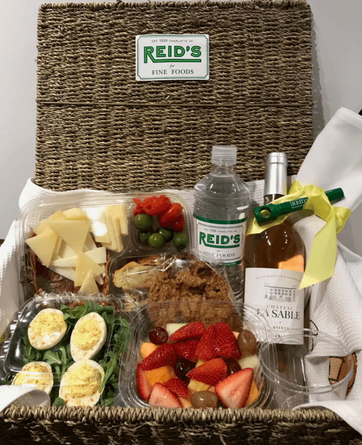 The Summer Pops picnic basket has everything you need for a perfect spread.