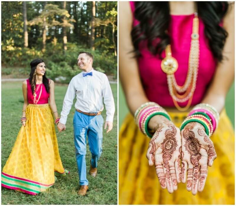 Tradition Meets Style In This Colorful Stunning Indian Wedding