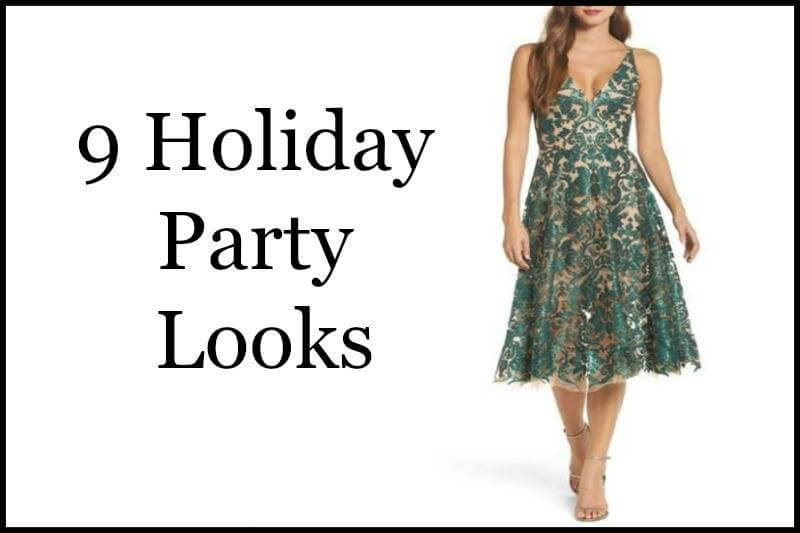 fit and flare holiday party dress