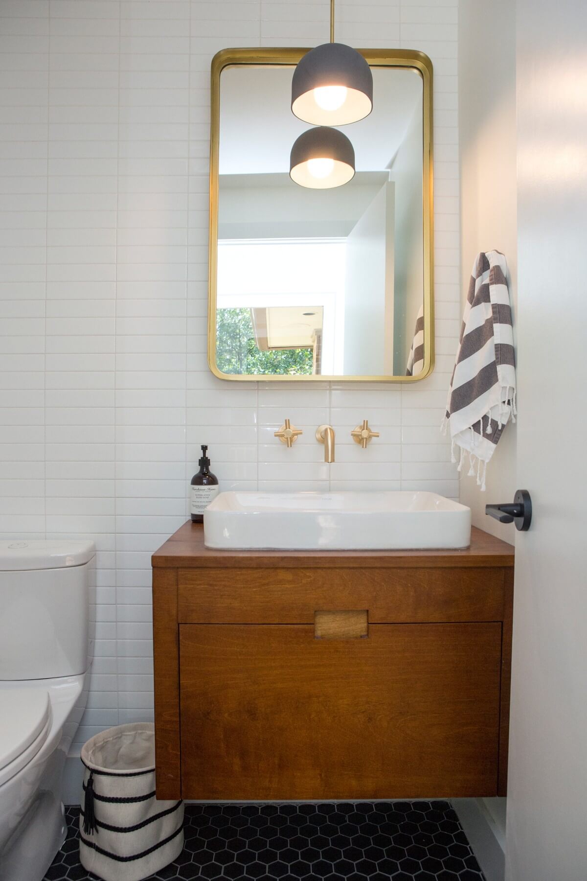 "Tile is one of my favorite hard finishes to source, and the options are limitless now. You can get really creative and it’s so much fun," says Alima. Image: Ashley Lauren Studios
