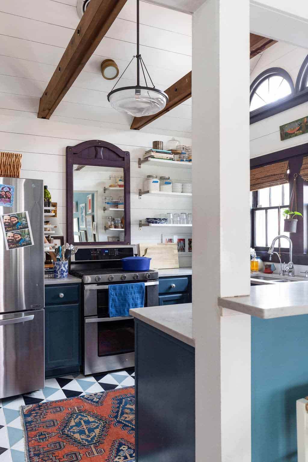 Kitchen in Meredith Olinger's Memphis home