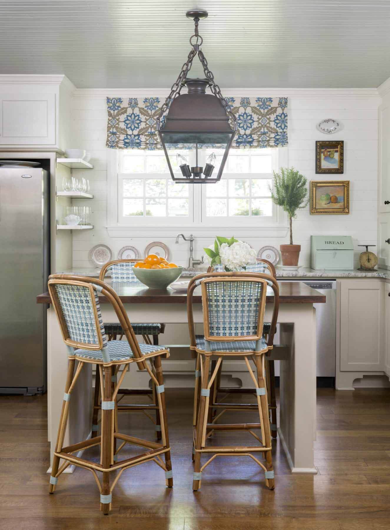 Southern kitchen with cottage-style design by Heather Chadduck Interiors